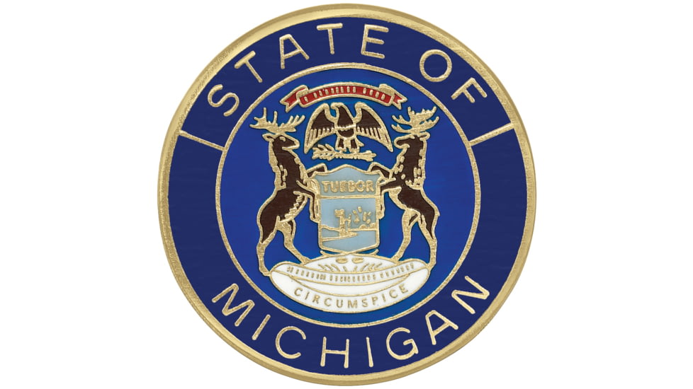 ASP State Seal Logo Cap, Brass - Michigan 54162