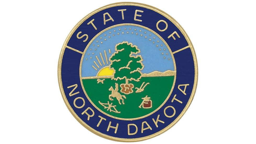 ASP State Seal Logo Cap, Brass - North Dakota 54174