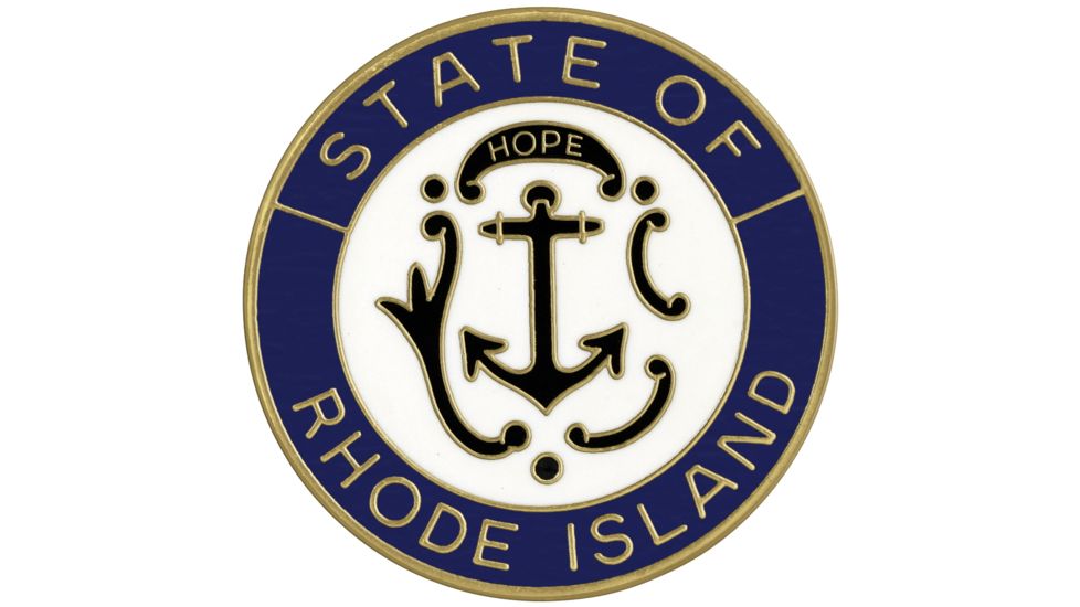 ASP State Seal Logo Cap, Brass - Rhode Island 54179