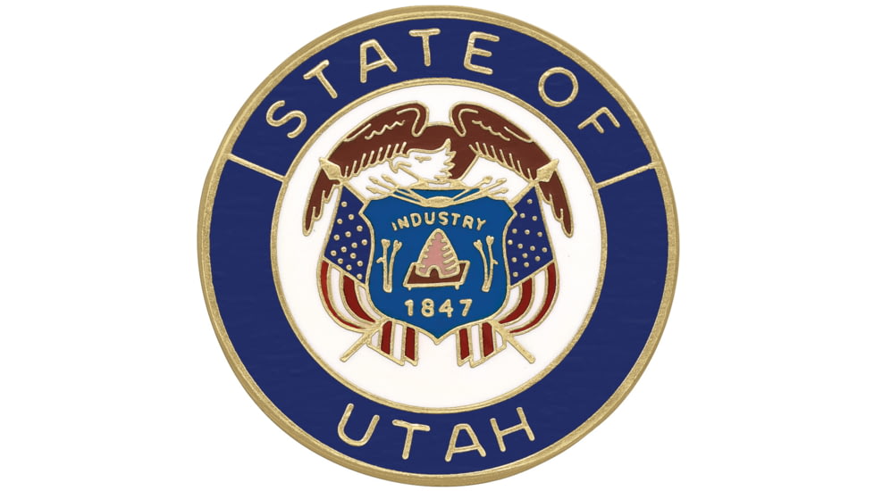 ASP State Seal Logo Cap, Brass - Utah 54184