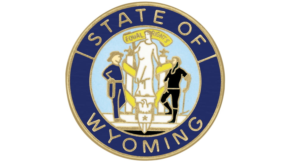 ASP State Seal Logo Cap, Brass - Wyoming 54190