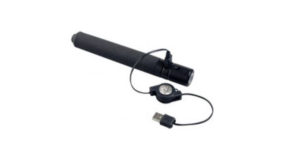 ASP Tactical USB Rechargeable Flashlight, F Series, Black 35636
