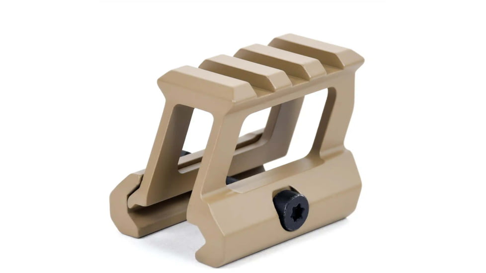 AT3 Tactical 1in Height PRO-MOUNT Mini Riser Mount, Anodized, Flat Dark Earth, 1 Riser, RM-10-PRO-FDE