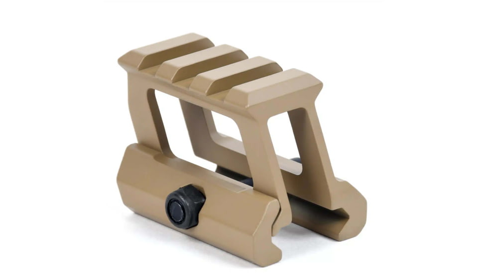 AT3 Tactical 1in Height PRO-MOUNT Mini Riser Mount, Anodized, Flat Dark Earth, 1 Riser, RM-10-PRO-FDE