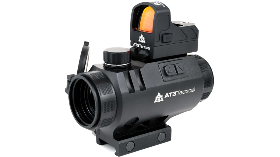 AT3 Tactical 3XP Prism Scope 3x Magnification with Illuminated BDC Reticle, AT3-3XP