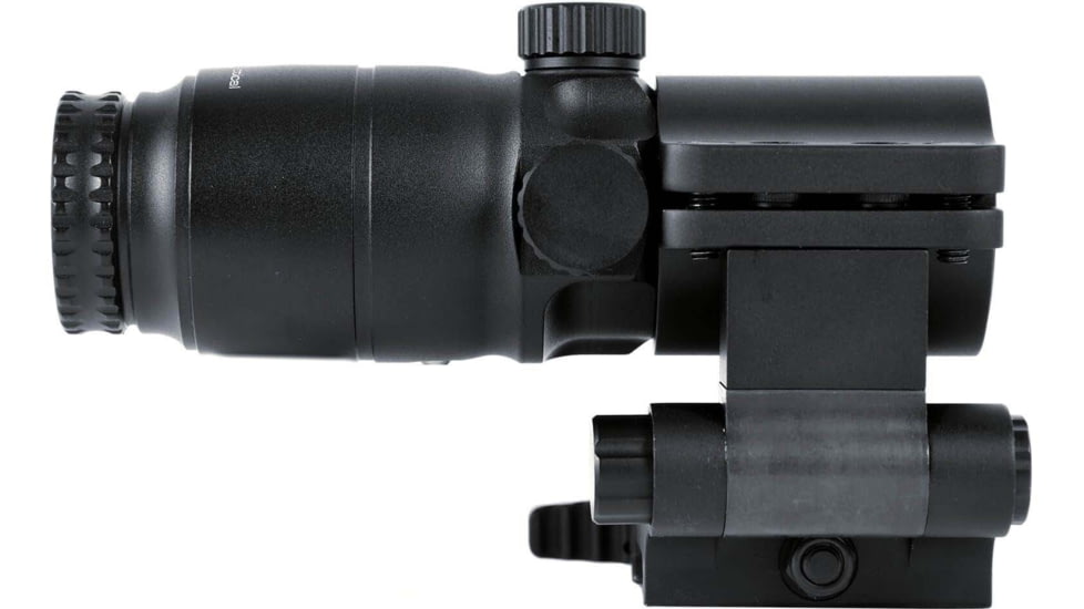 AT3 Tactical 4x Red Dot Magnifier with Flip-to-Side Mount, AT3-4XRDM