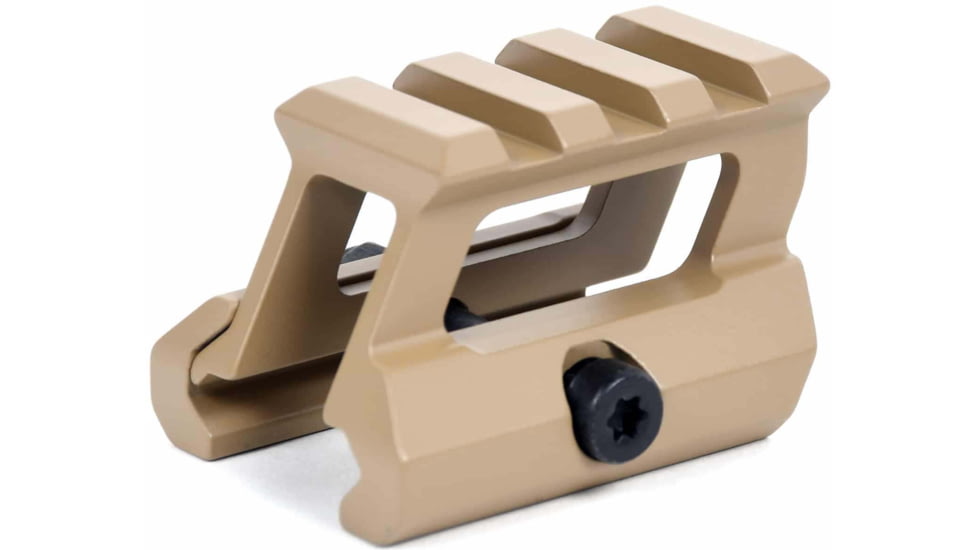 AT3 Tactical .83in Height PRO-MOUNT Mini Riser Mount, Anodized, Flat Dark Earth, 0.83 Riser, RM-83-PRO-FDE