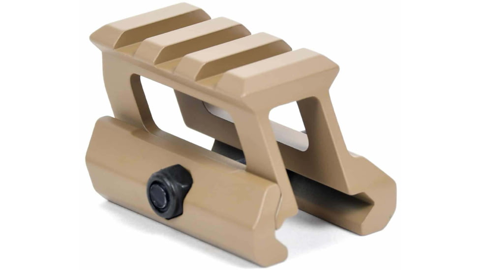 AT3 Tactical .83in Height PRO-MOUNT Mini Riser Mount, Anodized, Flat Dark Earth, 0.83 Riser, RM-83-PRO-FDE
