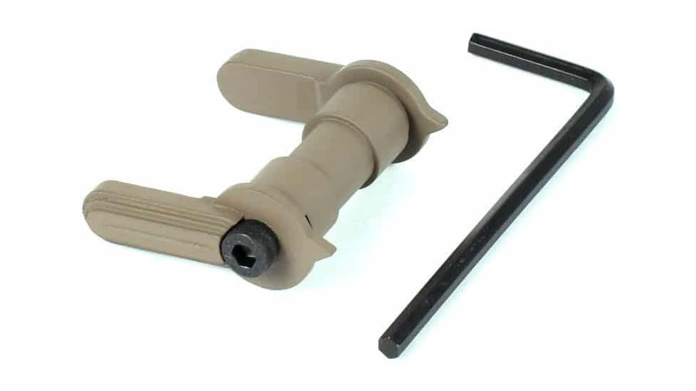 AT3 Tactical Ambidextrous AR15 Safety Selector, FDE, SS-AMBI-01-FDE