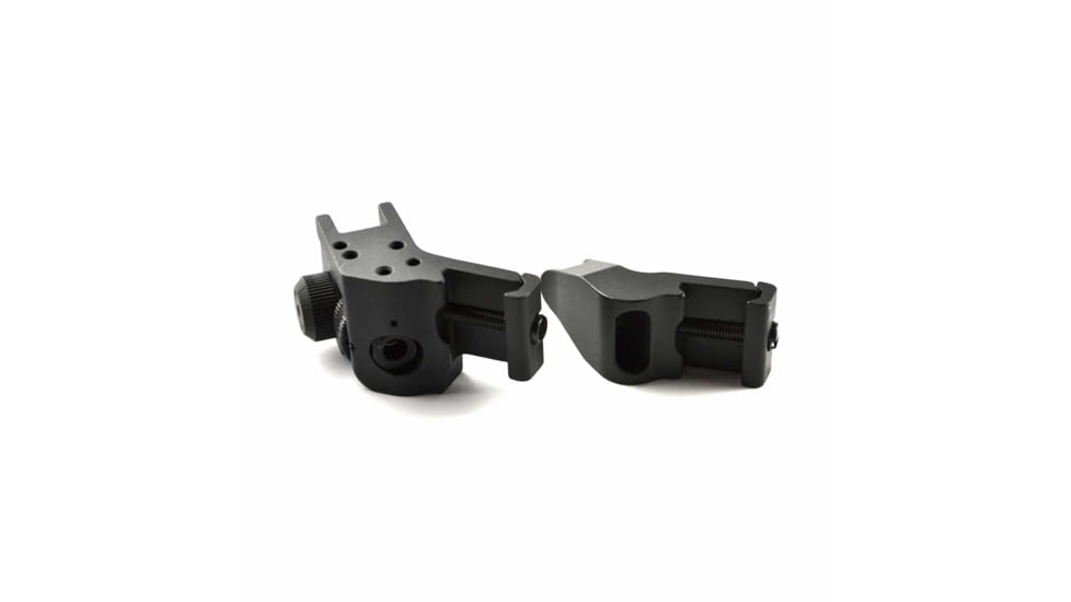 AT3 Tactical AR-15 45 Degree Offset Back Up Mounted Iron Sight, Rapid Transition BUIS, IS-02