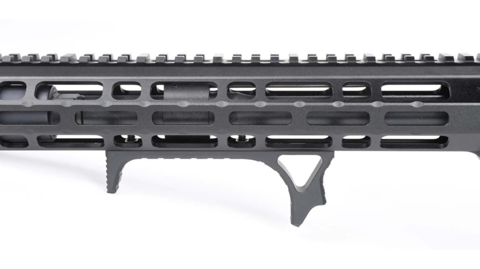 AT3 Tactical AR-15 M-LOK Angled Foregrip, Black, AT3-MLOK-FOREGRIP-BLK
