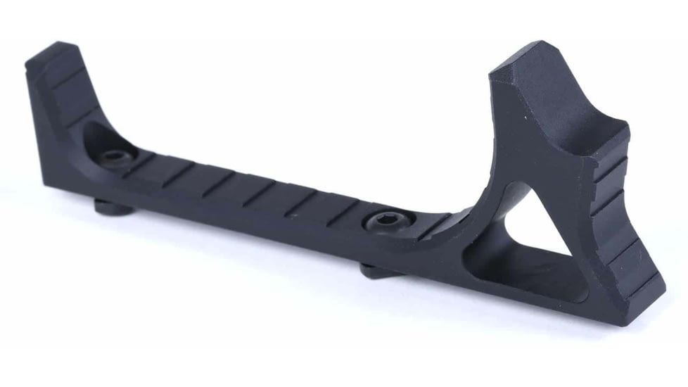AT3 Tactical AR-15 M-LOK Angled Foregrip, Black, AT3-MLOK-FOREGRIP-BLK