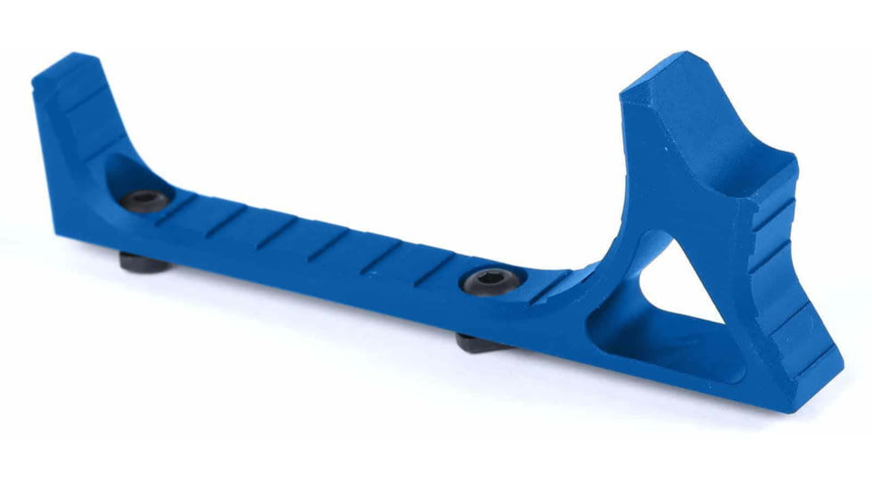 AT3 Tactical AR-15 M-LOK Angled Foregrip, Blue, AT3-MLOK-FOREGRIP-BLU