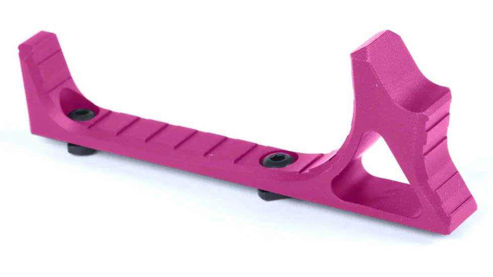 AT3 Tactical AR-15 M-LOK Angled Foregrip, Pink, AT3-MLOK-FOREGRIP-PNK