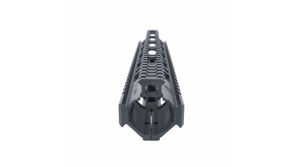AT3 Tactical AR-15 Pro Quad Rail Free Float Handguard, Tungsten, 12.5in, AT3-QR-12-TG