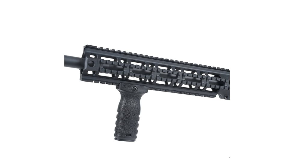 AT3 Tactical AR-15 Pro Quad Rail Free Float Handguard, Tungsten, 12.5in, AT3-QR-12-TG