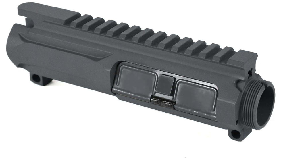 AT3 Tactical AR-15 Slick Side Billet Upper Receiver, Tungsten, AT3-UPPER-TG
