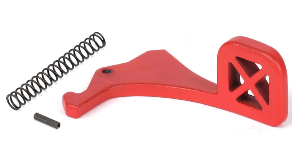 AT3 Tactical Extended Charging Handle Latch, Red, CH-LATCH-05-RED