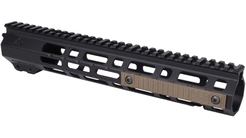 AT3 Tactical M-Lok Rail Cover, Polymer, Flag Design, Covers 3 Sections, Hardware, FDE, 3-pack, 3-PK-AT3-MLC-FLAG-FDE