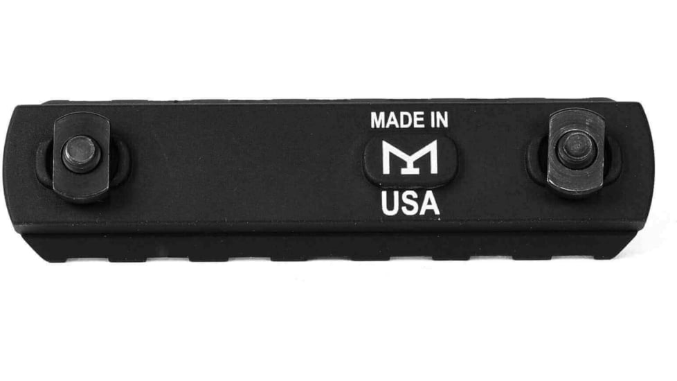 AT3 Tactical M-LOK Rail Section, 7 Slots, Black, 7SRS-MLOK-AT3