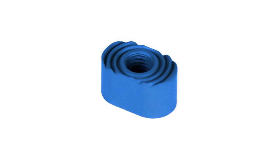 AT3 Tactical Mil-Spec AR-15 Magazine Catch Button, Blue, AT3-MCButton-03-BLU