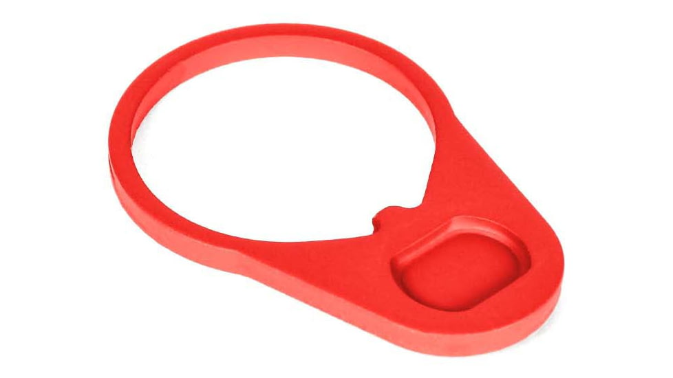 AT3 Tactical Mil Spec End Plate for AR-15, Red, BT-EP-MILSPEC-RED