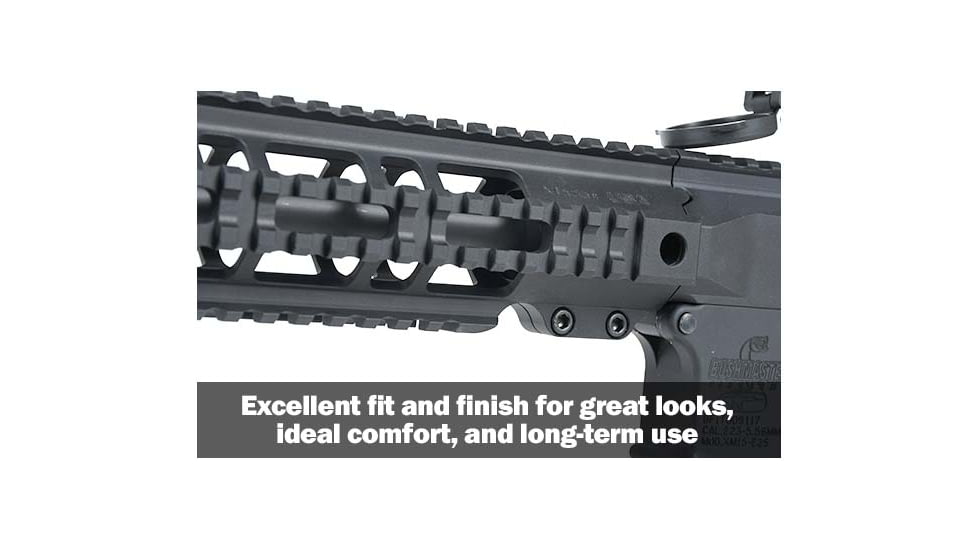 AT3 Tactical Pro Series Free Float Quad Rail AR15 Handguards, 12.5in Rifle Length, Black, AT3-125-2