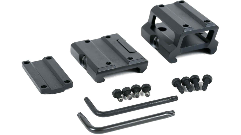 AT3 Tactical RCO Red Dot Sight, Circle Dot Reticle, Variable Riser Mounts, AT3-RCO