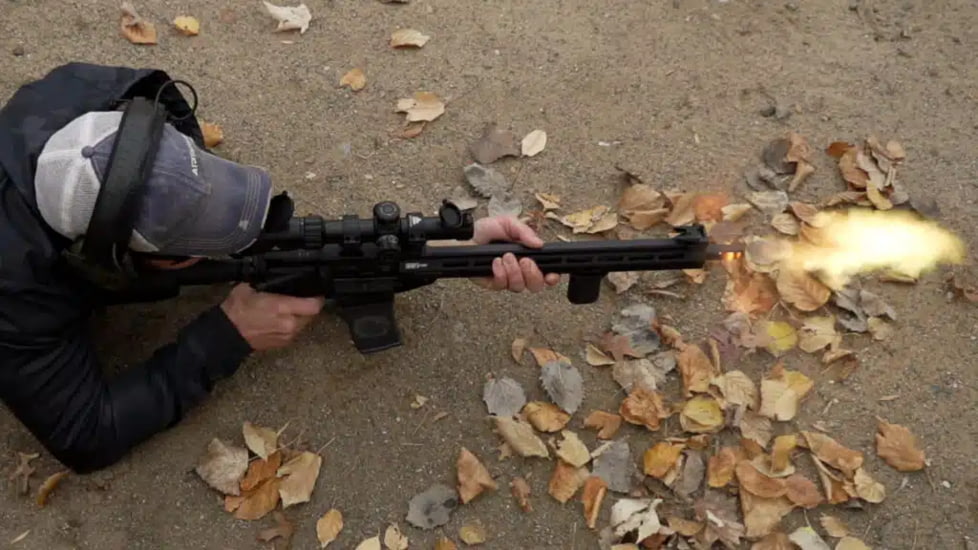 AT3 Tactical Red Tail 1-4x24mm Rifle Scope, 30mm Tube, Second Focal Plane, AT3-RT-NM-1-4x24