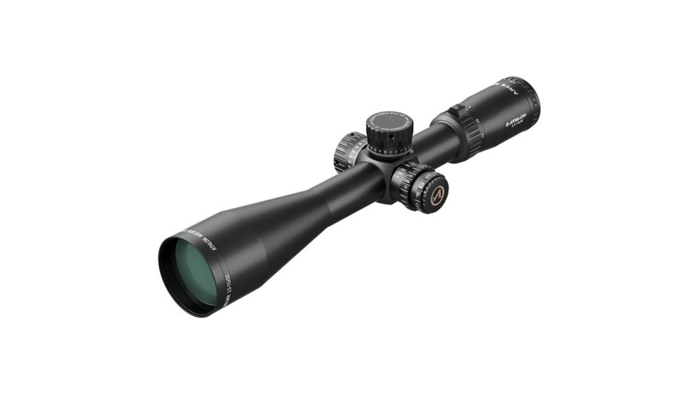 Athlon Optics 2.5-15x50, Exposed, Side Focus, 30mm, APLR3 FFP IR Rifle Scope, MOA Reticle, Black 212001