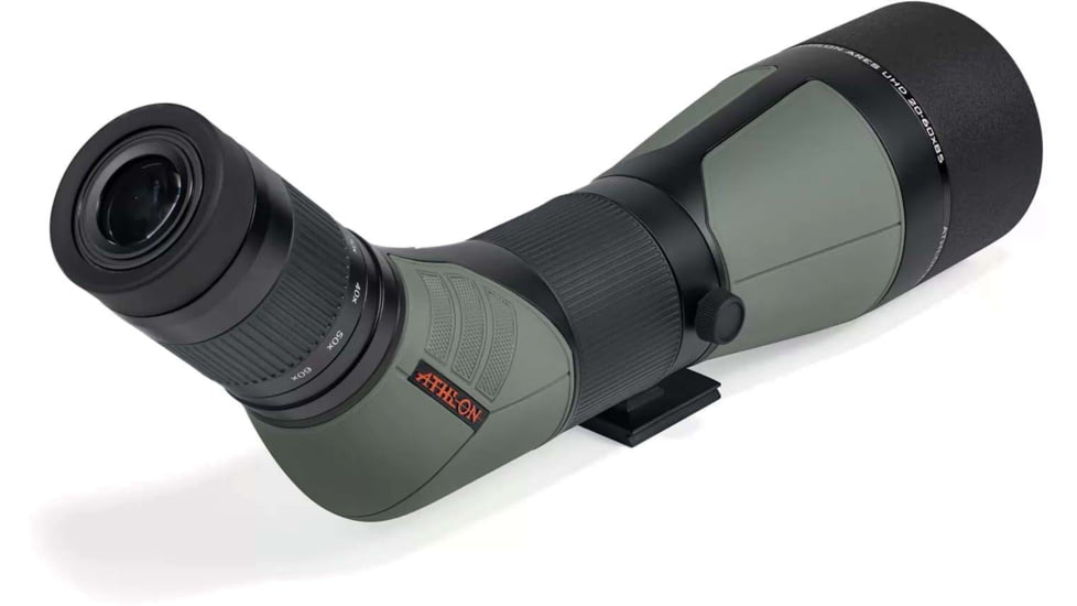 Athlon Optics 20-60x85mm Uhd 45 Degree Spotting Scope, Ares G2, Grey/Black, 312008