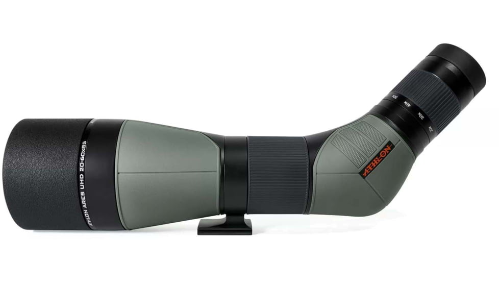 Athlon Optics 20-60x85mm Uhd 45 Degree Spotting Scope, Ares G2, Grey/Black, 312008