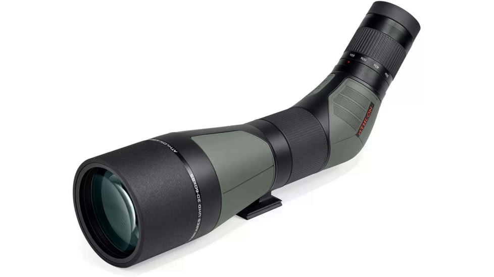Athlon Optics Ares Gen II 20-60x85mm UHD Spotting Scopes, 45 Degree Angle, Green, 312008
