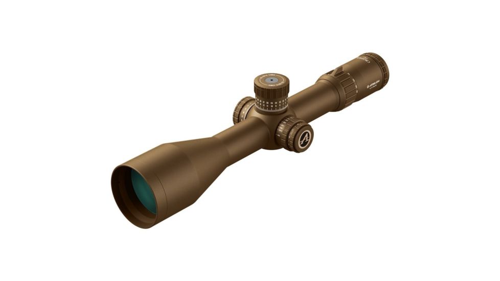 Athlon Optics 4.5-29x56 Rifle Scope, Direct Dial, Side Focus, 34mm, APRS FFP IR MIL Reticle Brown/Black, 210110B