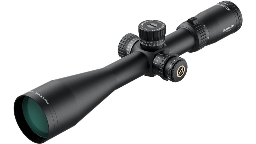 Athlon Optics Ares BTR Gen II Rifle Scope, 2.5-15x50mm, 30mm Tube, First Focal Plane, APLR3 FFP IR MOA Reticle, 6061-T6, Matte, Black, 212003