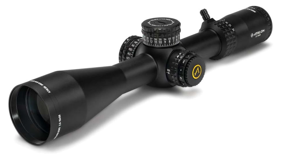 Athlon Optics Ares BTR GEN3 HD 2.5-15x50 30mm Tube Rifle Scope, FFP, APLR13 IR Reticle, Black, 212014