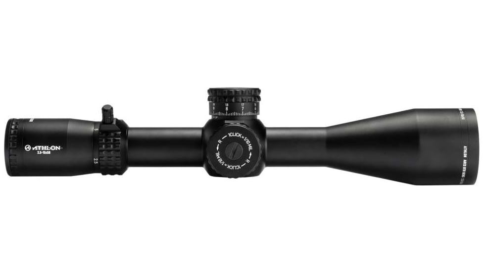 Athlon Optics Ares BTR GEN3 HD 2.5-15x50 30mm Tube Rifle Scope, FFP, APRS13 IR MIL Reticle, Black, 212015
