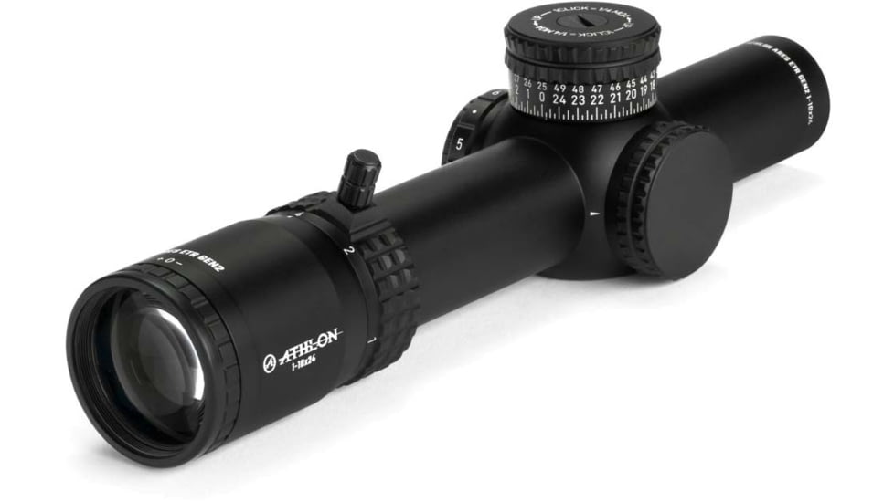 Athlon Optics Ares ETR GEN2 UHD 1-10x24 LPVO 34mm Tube Rifle Scope, FFP, ATMR2 IR MOA Reticle, Black, 212109