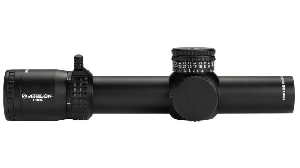 Athlon Optics Ares ETR GEN2 UHD 1-10x24 LPVO 34mm Tube Rifle Scope, FFP, ATMR2 IR MOA Reticle, Black, 212109