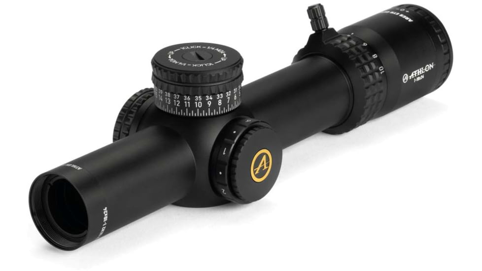 Athlon Optics Ares ETR GEN2 UHD 1-10x24 LPVO 34mm Tube Rifle Scope, FFP, ATMR2 IR MOA Reticle, Black, 212109