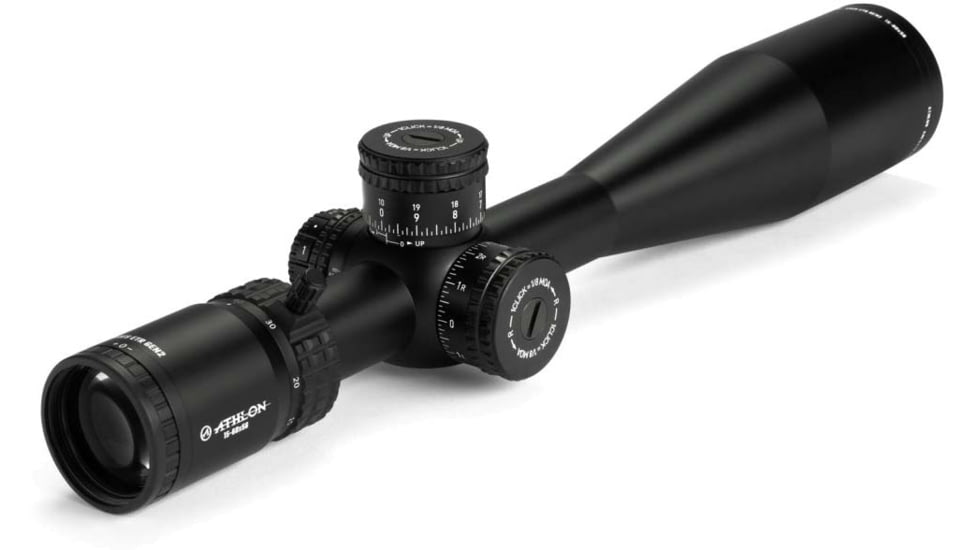 Athlon Optics Ares ETR GEN2 UHD 15-60x56 30mm Tube Rifle Scope, SFP, ABLR3 IR MOA Reticle, Black, 212117