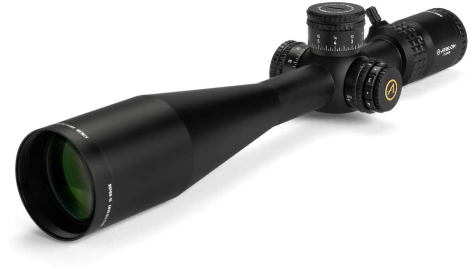 Athlon Optics Ares ETR GEN2 UHD 15-60x56 30mm Tube Rifle Scope, SFP, ABLR3 IR MOA Reticle, Black, 212117
