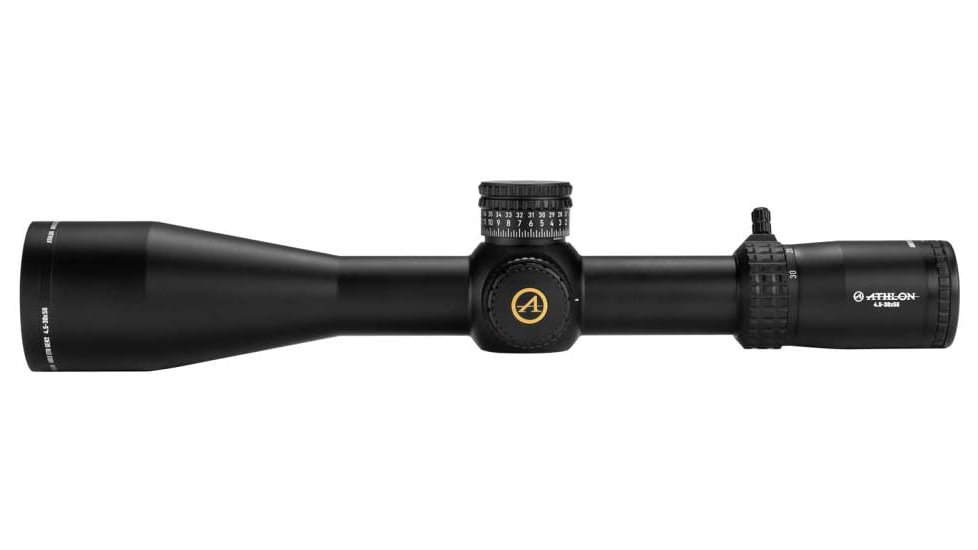 Athlon Optics Ares ETR GEN2 UHD 4.5-30x56mm 34mm Tube Rifle Scope, FFP, APLR12 IR MOA Reticle, Black, 212113