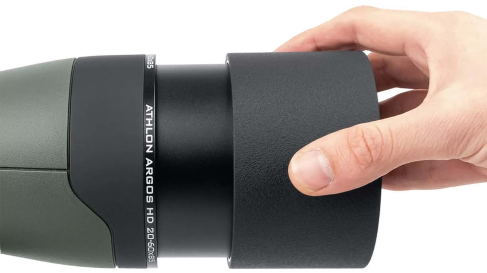 Athlon Optics Argos 20-60x85mm HD Spotting Scopes, 45 Degree Angle, Green, 314001