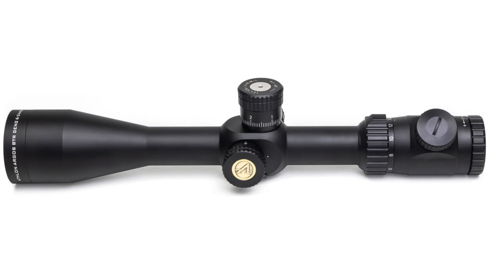 Athlon Optics Argos BTR Gen II Rifle Scope, 6-24x50mm, 30mm Tube, FFP, APMR FFP IR MIL Reticle, 6061-T6, Matte, Black, 214063