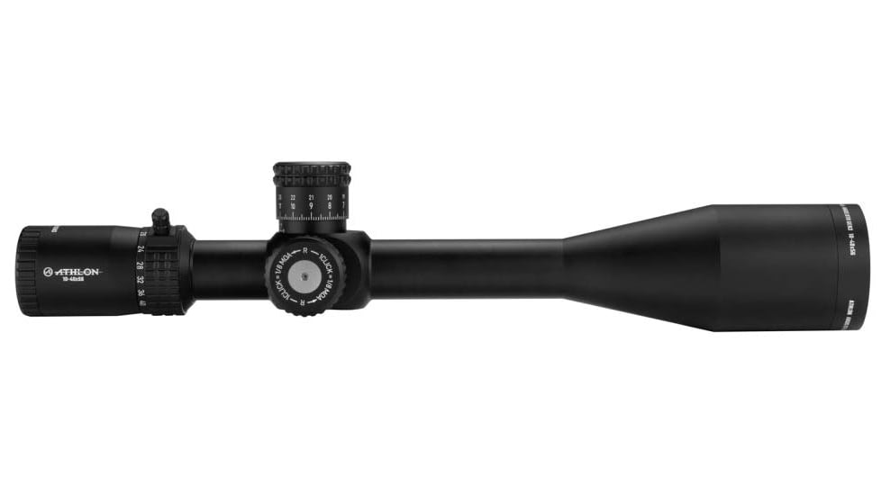 Athlon Optics Argos BTR GEN3 10-40X56mm 30mm Tube Rifle Scope, SFP, ABLR4 IR MOA Reticle, Black, 214078