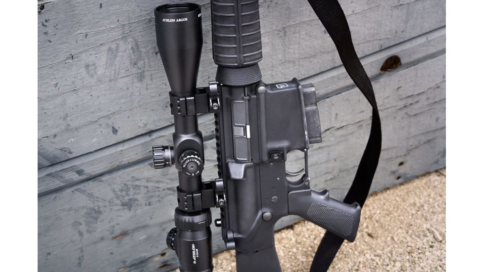 Athlon Optics Argos BTR Rifle Scope, 6-24 x 50, FFP, 30 mm Tube, Illuminated APMR MIL Reticle, Lifetime Warranty 214061
