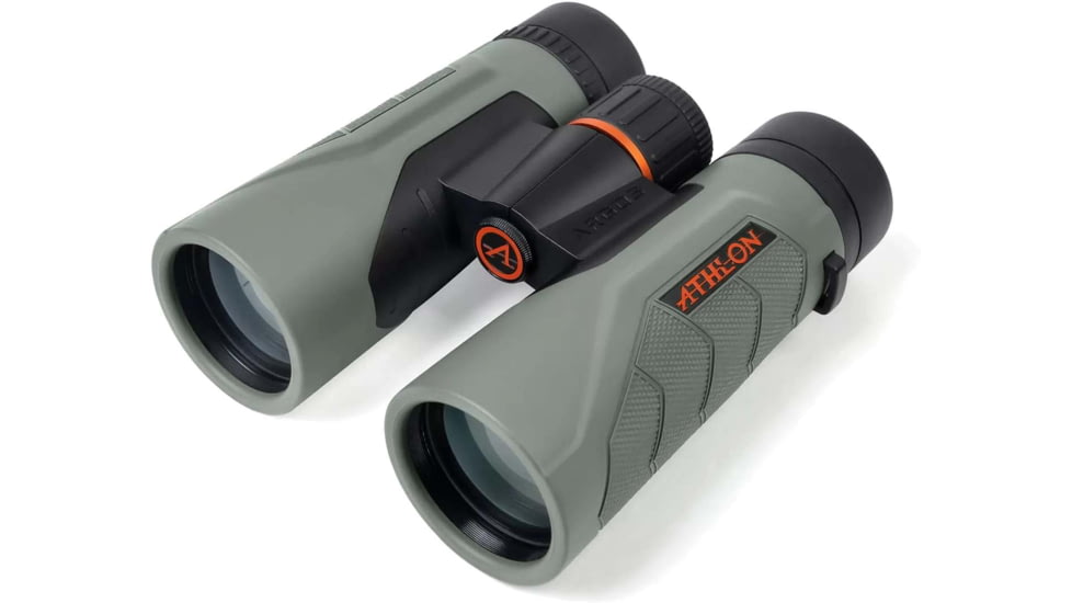 Athlon Optics Argos Gen II HD 10x42mm Binoculars, Roof Prism, Green, 114009