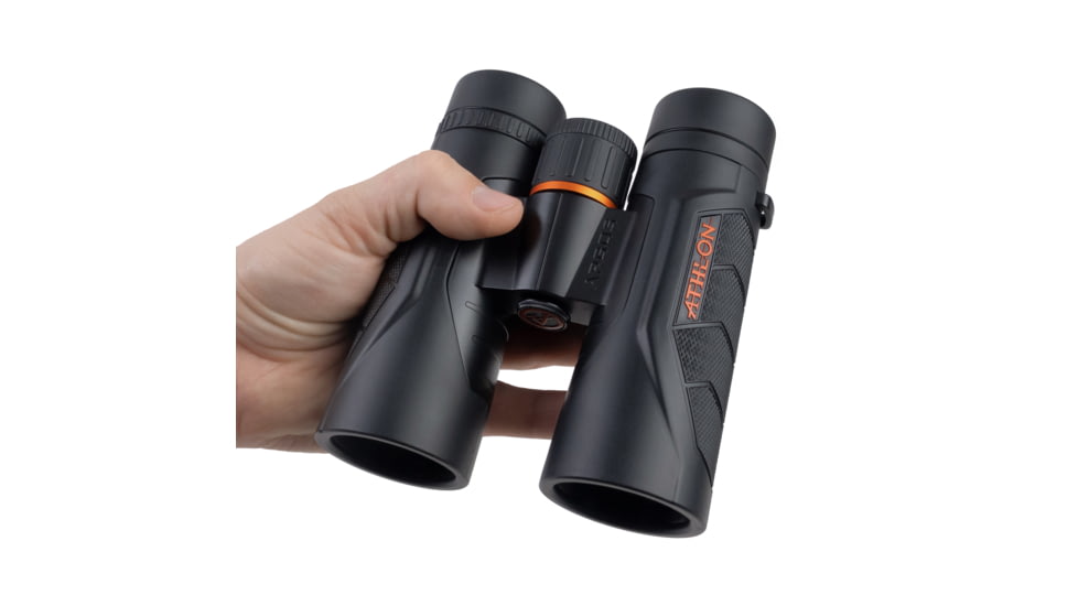 Athlon Optics Argos Gen II UHD Binocular, 10x42mm, Roof Prism, BaK4, Magnesium, Black, 114011
