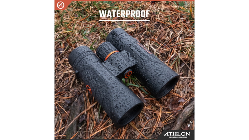 Athlon Optics Argos Gen II UHD Binocular, 8x42mm, Roof Prism, BaK4, Magnesium, Black, 114012
